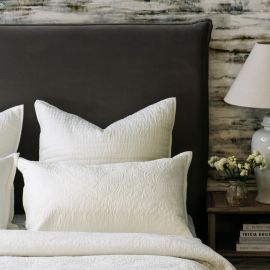 Bianca Lorenne Headboard Orlare Walnut