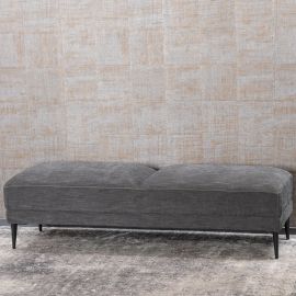 Bianca Lorenne Ottoman Renzo Slate