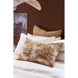 Bianca Lorenne Waterlily Clay Standard Pillowcase Pair