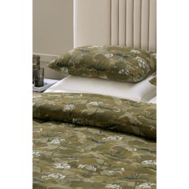 Bianca Lorenne Waterlily Olive Duvet Set- Super King