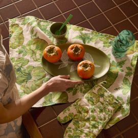 Bonnie And Neil Tea Towel Heirloom Green