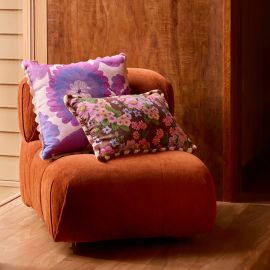 Bonnie And Neil Cushion Buttercup Brown