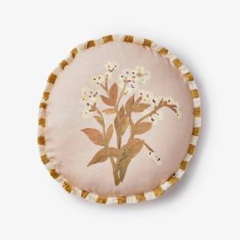 Bonnie And Neil Cushion Forget Me Knot Caramel