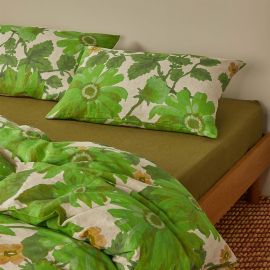 Bonnie And Neil Marigold Leaf Pillowcase Pair