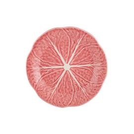 Bordallo Pinheiro Cabbage Rose Fruit Plate