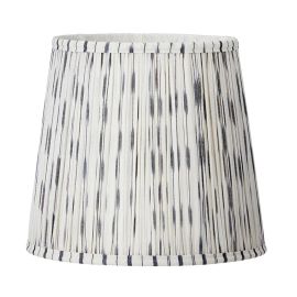 Bungalow Denmark Pleated Lampshade H27cm Ikat Black