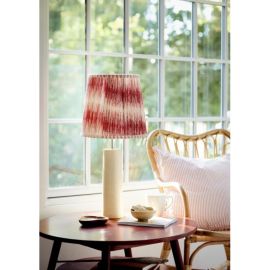 Bungalow Denmark Pleated Lampshade H27cm Ikat Red