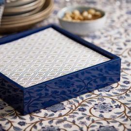 Bungalow Denmark Paper Napkin Lunch Lulu Indigo