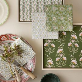 Bungalow Denmark Paper Napkin Lunch Calla Pine