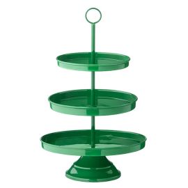 Bungalow Denmark Enamel Étagère 3 Tier H52cm Alora Parrot