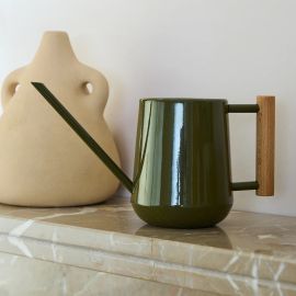 Burgon & Ball Collector Indoor Watering Can Olive