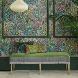 Cole And Son Wallpaper Cascade Teal & Viridian 120/5016