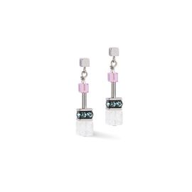 COEUR de LION Earrings GeoCube Iconic Muted Mauve