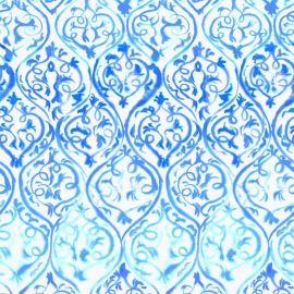 Designers Guild Wallpaper Arabesque Cobalt