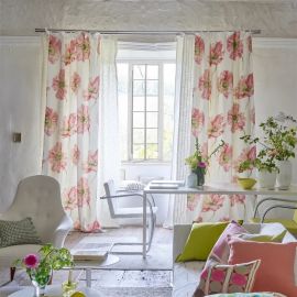 Designers Guild Fabric Coquelicot Coral