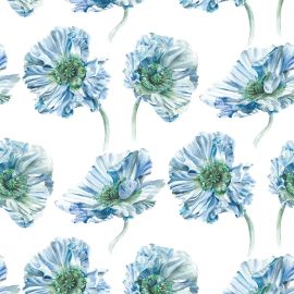 Designers Guild Fabric Coquelicot Delft