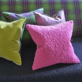Designers Guild Cushion Cormo Peony Boucle