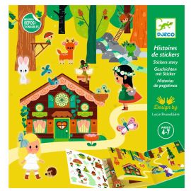 Djeco Sticker Story Magical Forest