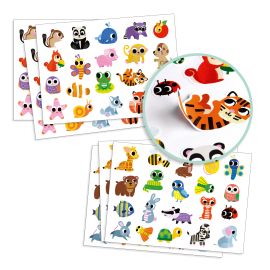 Djeco Stickers Baby Animals