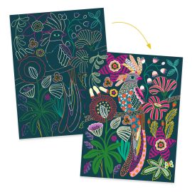 Djeco Scratch Card Rococo