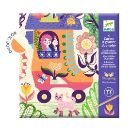 Djeco Scratch Card Wacky Houses