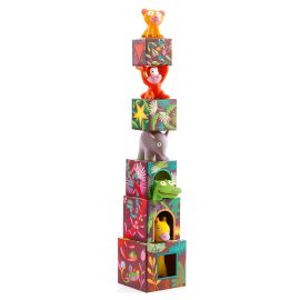 Djeco TopaniJungle Stacking Blocks