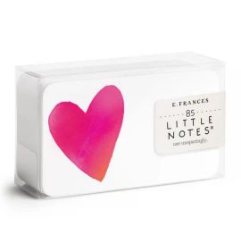 E Frances Little Notes Big Heart