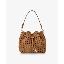 Elms+King Box Weave Bucket Tan