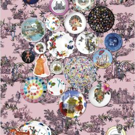 Christian Lacroix Wallpaper Folie Myrtille