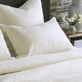 Bianca Lorenne Fontanella Ivory Pillowsham Pair