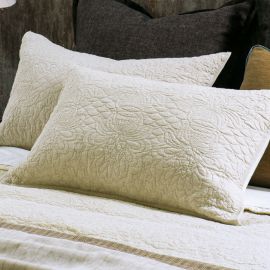 Bianca Lorenne Fontanella Natural Pillowsham Pair