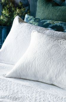 Bianca Lorenne Fontanella White Duvet Cover