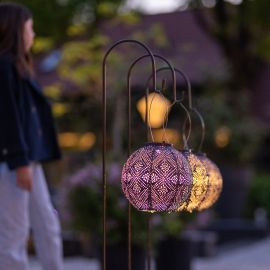 Lumiz Lantern Round 20cm Future Dusk Topaze