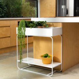 Garcia Metal Planter Console