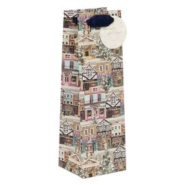 Glick Christmas Gift Bag Bottle Nostalgia Lane