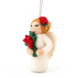 Vevoke Christmas Decoration NZ Wool Angel Aria