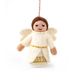 Vevoke Christmas Decoration NZ Wool Angel Alice