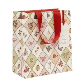 Glick Christmas Gift Bag Medium Winter Weave