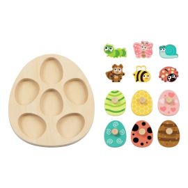 Hi Pando Egg Puzzle Insects