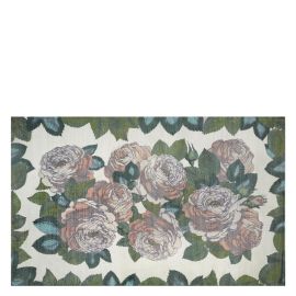 John Derian Rug The Rose Sepia Large