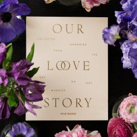Printworks Journal Wedding - Our Love Story
