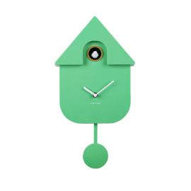 Karlsson Clock Cuckoo Bright Green