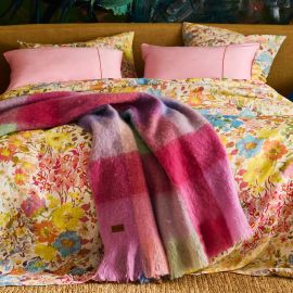 KIP&CO Candy Clouds Tartan Cosy Blanket