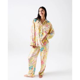 KIP&CO Forever Floral Butter Velvet Pyjama Set