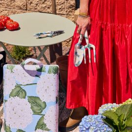 KIP&CO Garden Tools & Glove Set Hydrangea