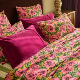 KIP&CO Golden Peony Duvet Cover