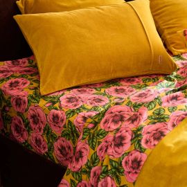 KIP&CO Golden Peony Fitted Sheet