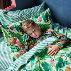 KIP&CO Tarragon Stipe Pillowcase Pair
