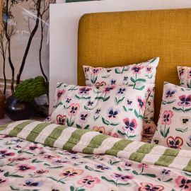 KIP&CO Pretty Pansy Pillowcase Pair