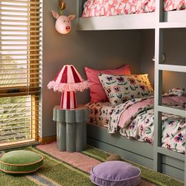 KIP&CO Pretty Pansy Flat Sheet
